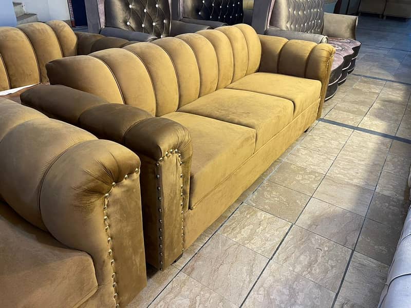 6 seater sofa - Sofa set - sofa set for sale - wooden sofa - Furniture 1