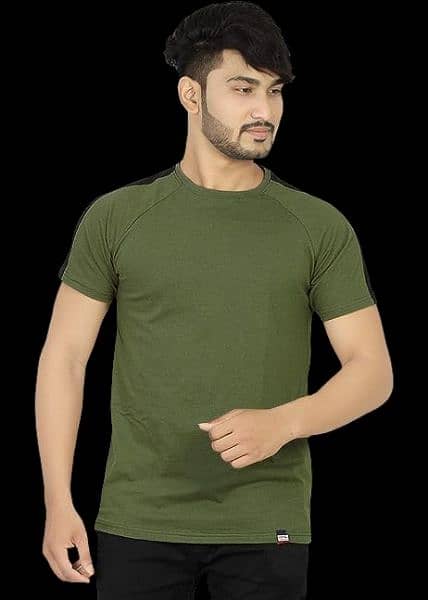 ROUND NECK BASIC TEE SHIRT DIRECT FROM FACTORY. WHOLESALE AND RETAIL 3