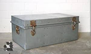 Steel trunk for storage