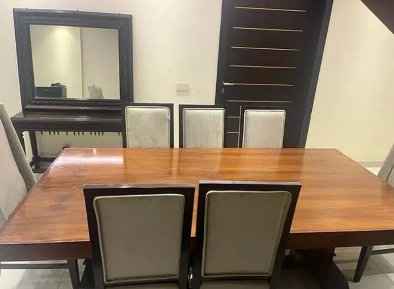 BRAND NEW SHEESHAM SOLID WOOD 8 CHAIR MASTER DINING TABLE 6