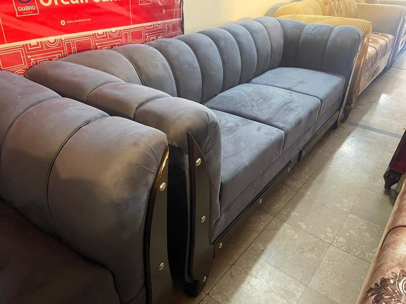 6 seater sofa - Sofa set - sofa set for sale - wooden sofa - Furniture 1