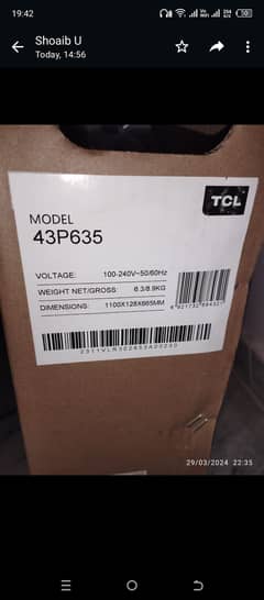 TCL brand new LCD 0