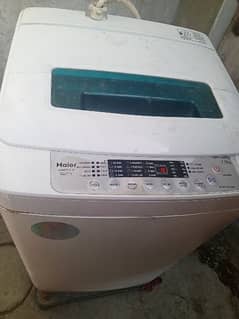 automatic Haier washin machine 7.5