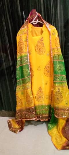 Mehndi dress like new
