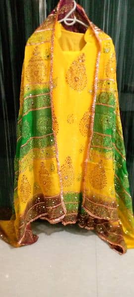 Mehndi dress 1