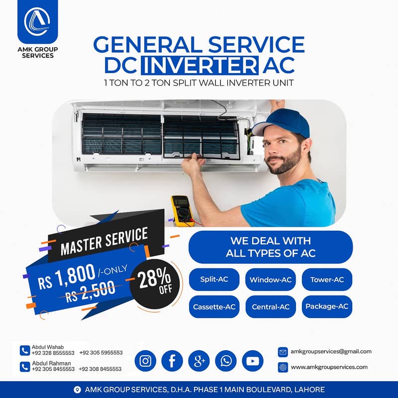 AC Installation, AC Service, AC Repair. Split AC Repair Service 19