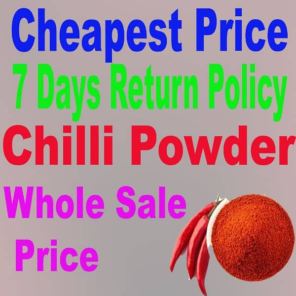 Red Chilli Powder _ Lal Mirch _ 100 % Pure and Natural 3