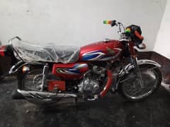 125 Honda red color for sale kasur near bulleh shah paper mil 0