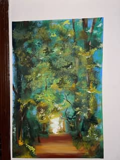 Original Trees painting 0