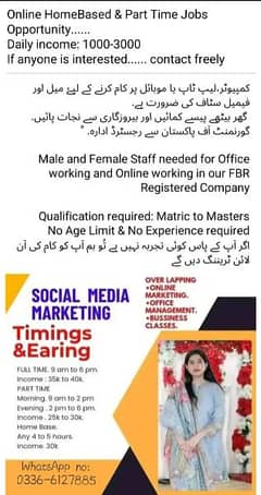 Homemade & Online Part Time Golden Opportunities For Males and Females