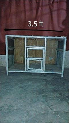 used wooden large cage for kabootar and hens 0