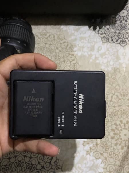 Nikon D5200 cam with 18-55mm lens 6