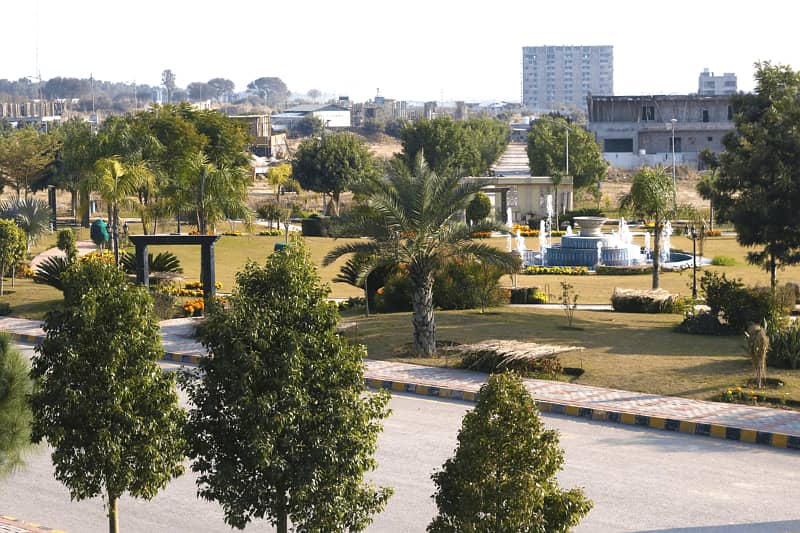 Top City Islamabad C block 1 Kanal plot for sale 1