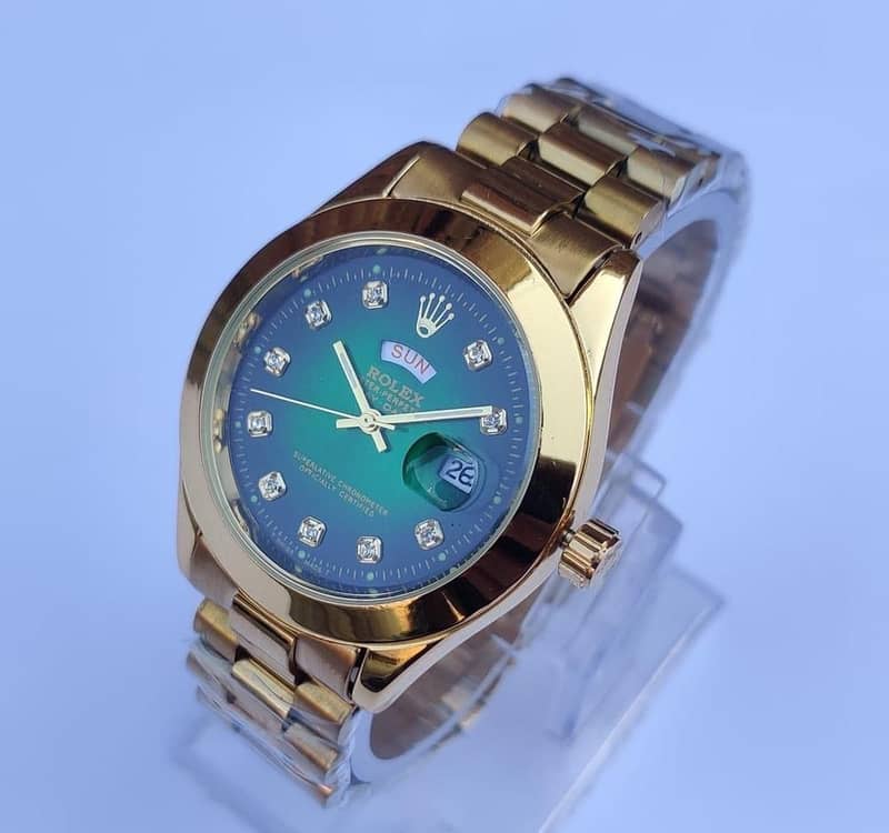 Mens stainless steel watch 2
