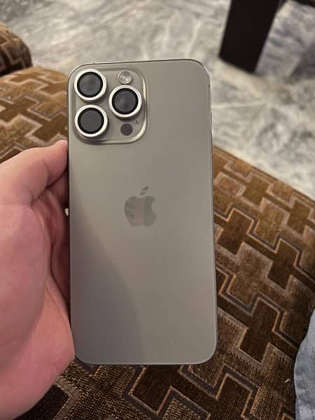 iphone 15 pro max 256gb natural titanium FU 0