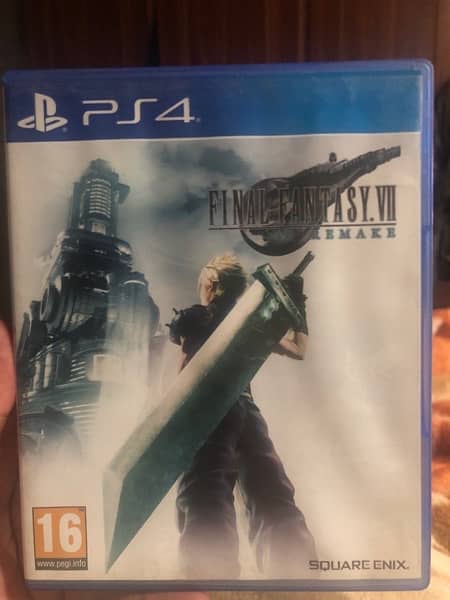 Final Fantasy 7 Remake PS4 0