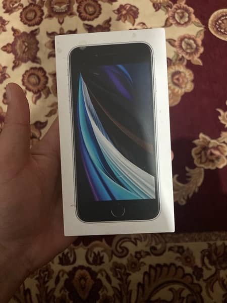 iPhone SE 2020 jv non active only box open waterpack 7