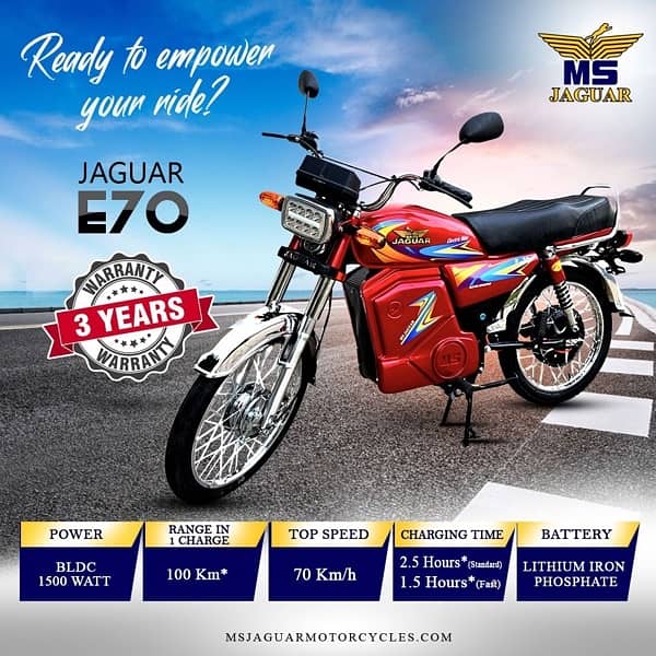 Electric Bikes MS Jaguar - ECO Dost motorcycle 1