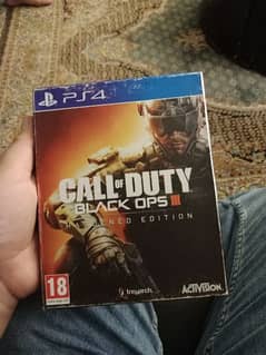 call of duty black ops 3 limited edition ( disc not use-able)