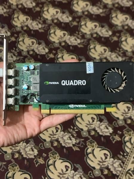 4GB Graphics Card - Quadro k1200 for Gaming and Editing Purposes. 6