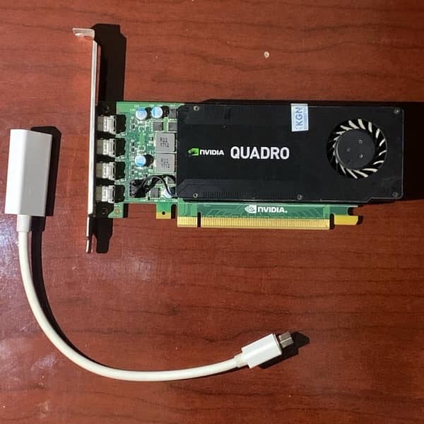 4GB Graphics Card - Quadro k1200 for Gaming and Editing Purposes. 8