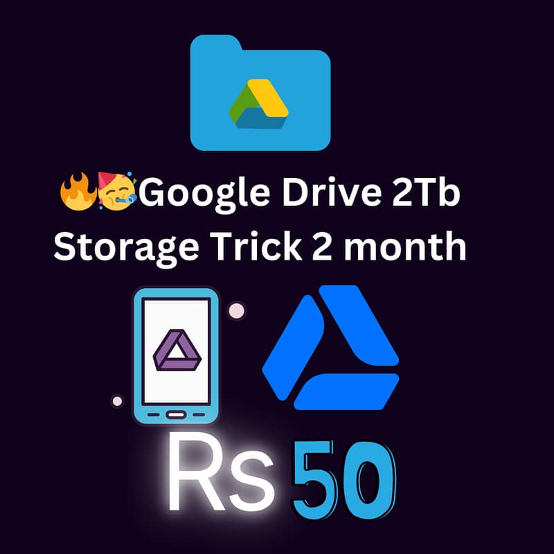 Google Drive 2Tb Storage Trick 2 month 0