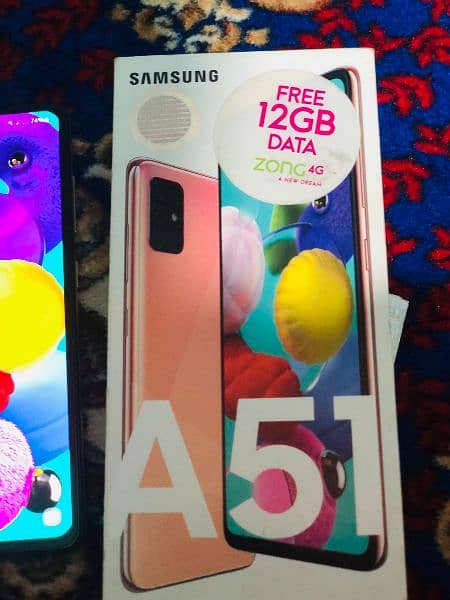 Samsung A51 with box 0