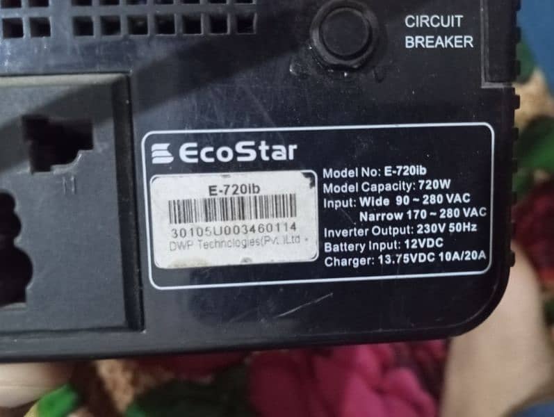 Ecostar UPS for Sale Good Condition 3