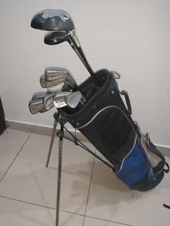 Complete Golf Set with Jacket & Trolley