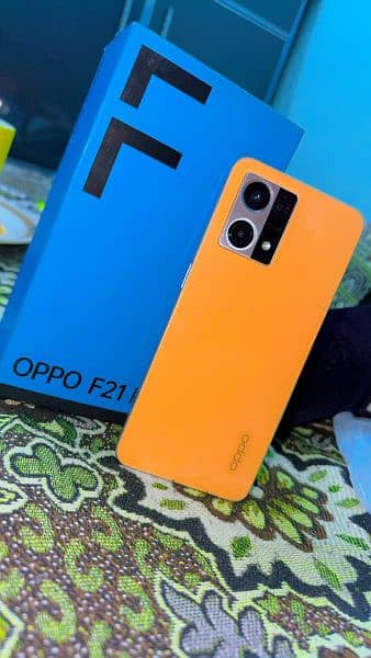 Oppo F21 Pro Orange Color 1