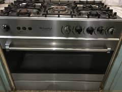Gas Cooker Oven Grill with 5 Burners + Good Used Conditio