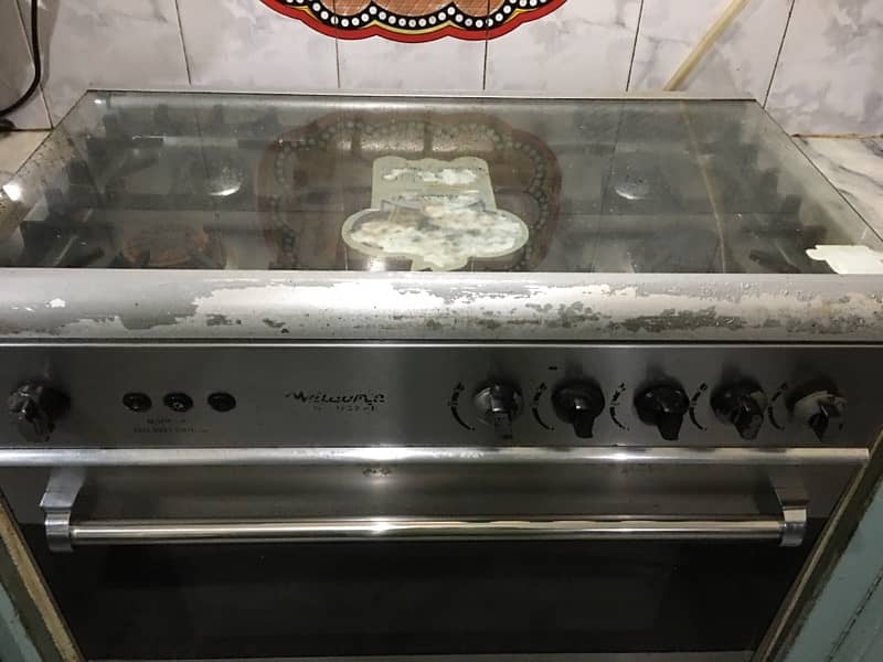 Gas Cooker Oven Grill with 5 Burners + Good Used Conditio 2