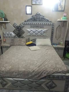 Bedroom set with dressing and 3 door Almari