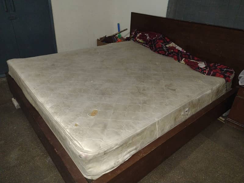 Bed with spring mattress 13