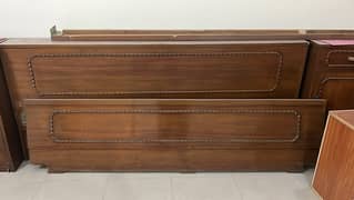solid wood bed for sale 0