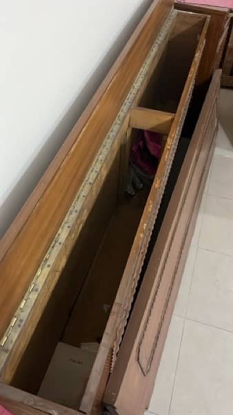 solid wood bed for sale 2