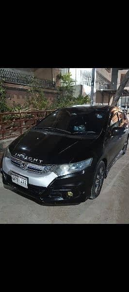 Honda insight hybrid ,exclusive black edition full option model2012/16 0