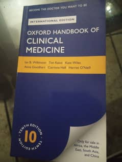 Oxford Handbook Of Clinical Medicine 10th edition