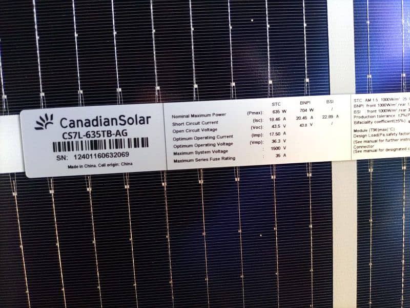 Longi and Canadian Solar Panels Available 2