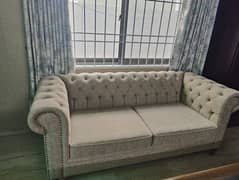 Premium Comfort: Fawn High-Quality Foam Sofa