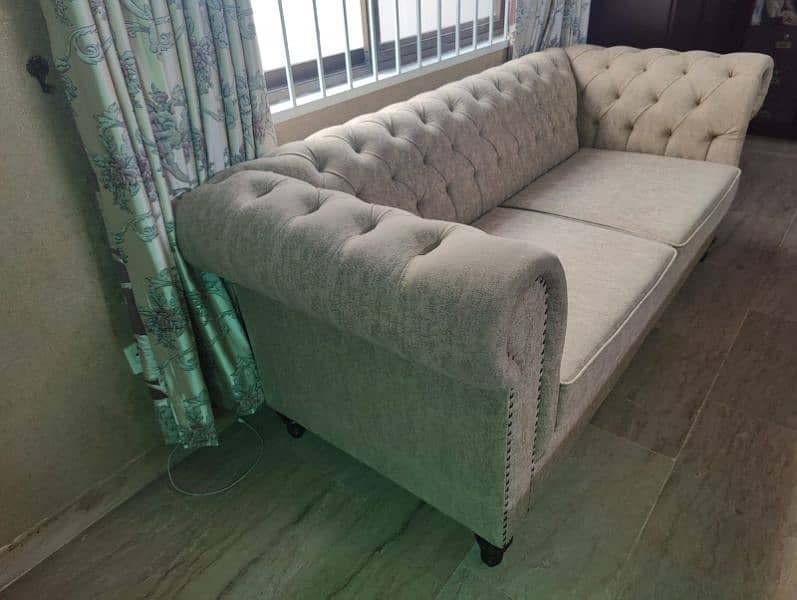 Premium Comfort: Fawn High-Quality Foam Sofa 2