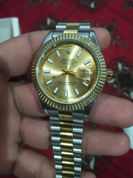 Rolex watch timingdate 10l10 condition new onlyserious peoples contant 6