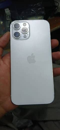 iphone 12pro mex pta 512gb white colour with box led