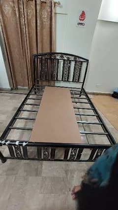 iron double Bed