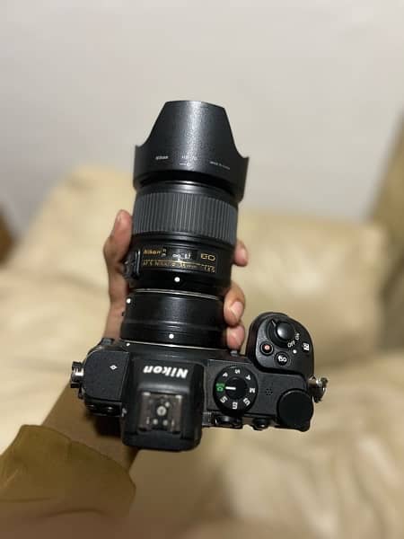 Nikon Z5 with FTZ mount Adapter and nikon 35mm f1.8 ED 0