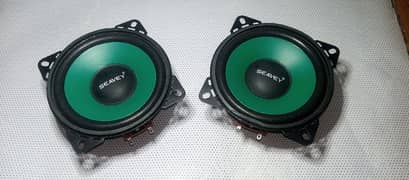 4 inch Woofer speakers 80 watt 2pcs colors Green,Yellow and Blue.