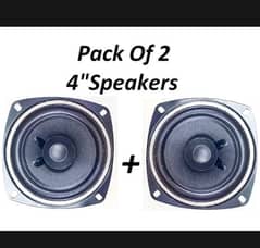 4 inch two way speakers for car doors