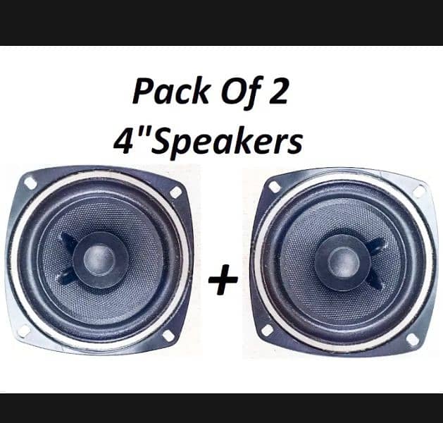 4 inch two way speakers for car doors 0
