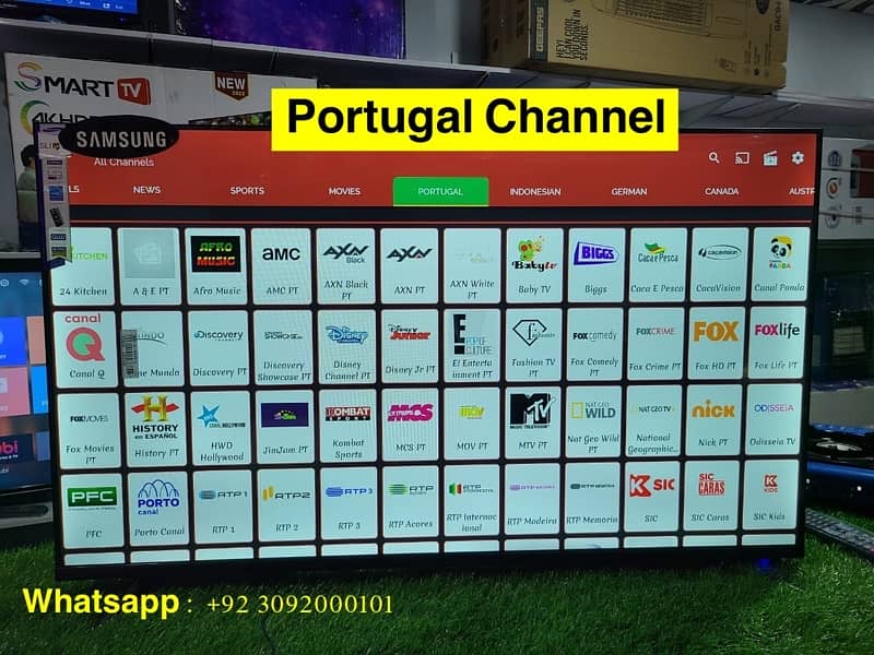 Internet Cable System IPTV For Andriod Mobile & Smart Tv Life Time 3