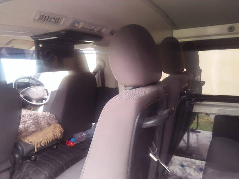 Toyota Hiace grand cabin Available for booking tour rent 3